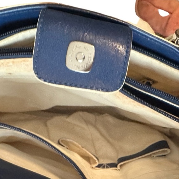 Vintage Liz Claiborne Blue Purse - Picture 5 of 6